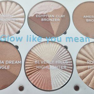 OFRA on the glow Highlighting and Bronzing palette
